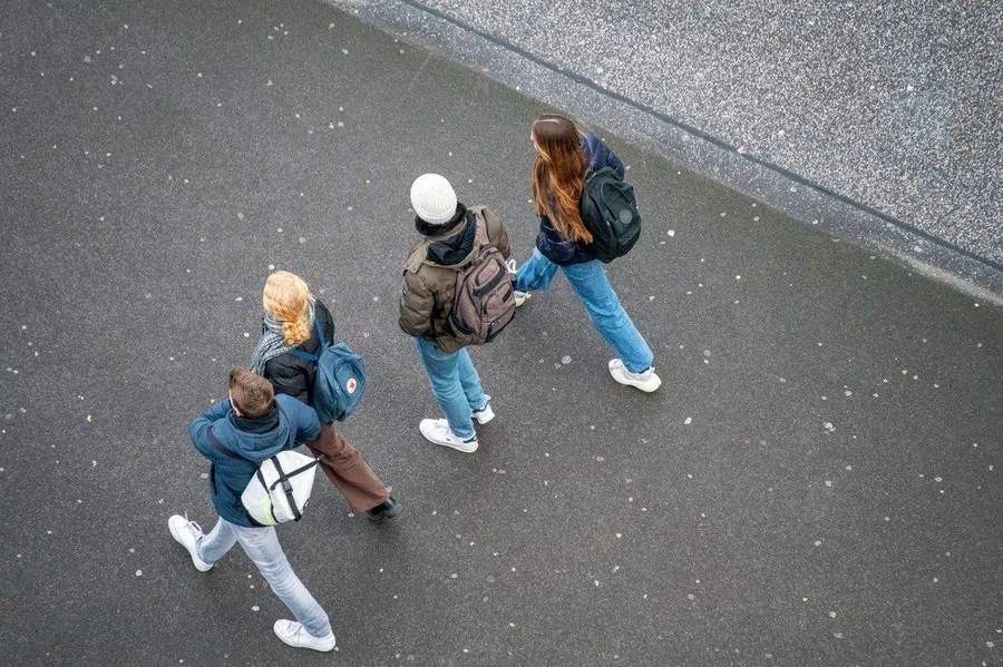 Students exploring Dublin