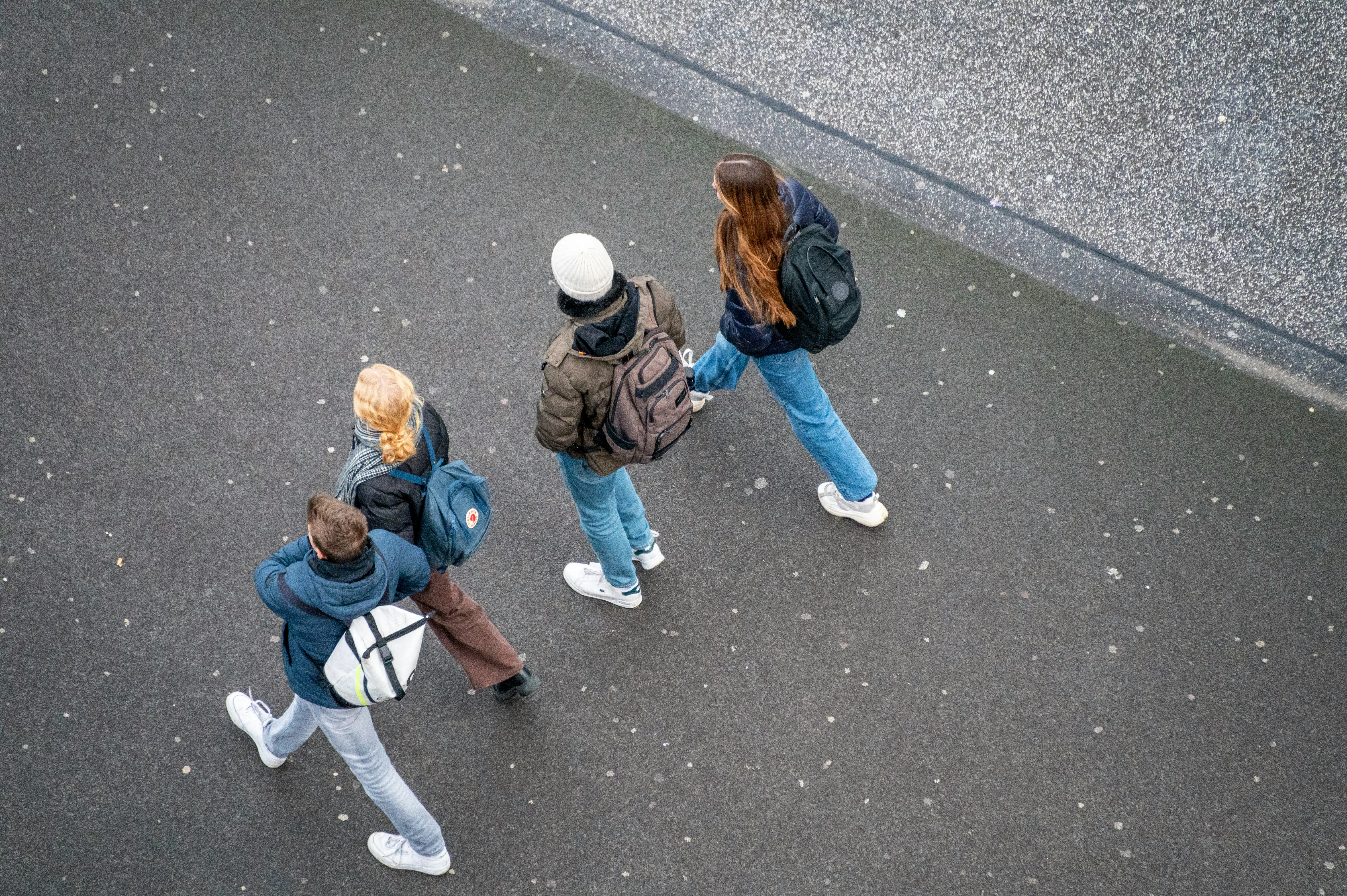 Students exploring Dublin