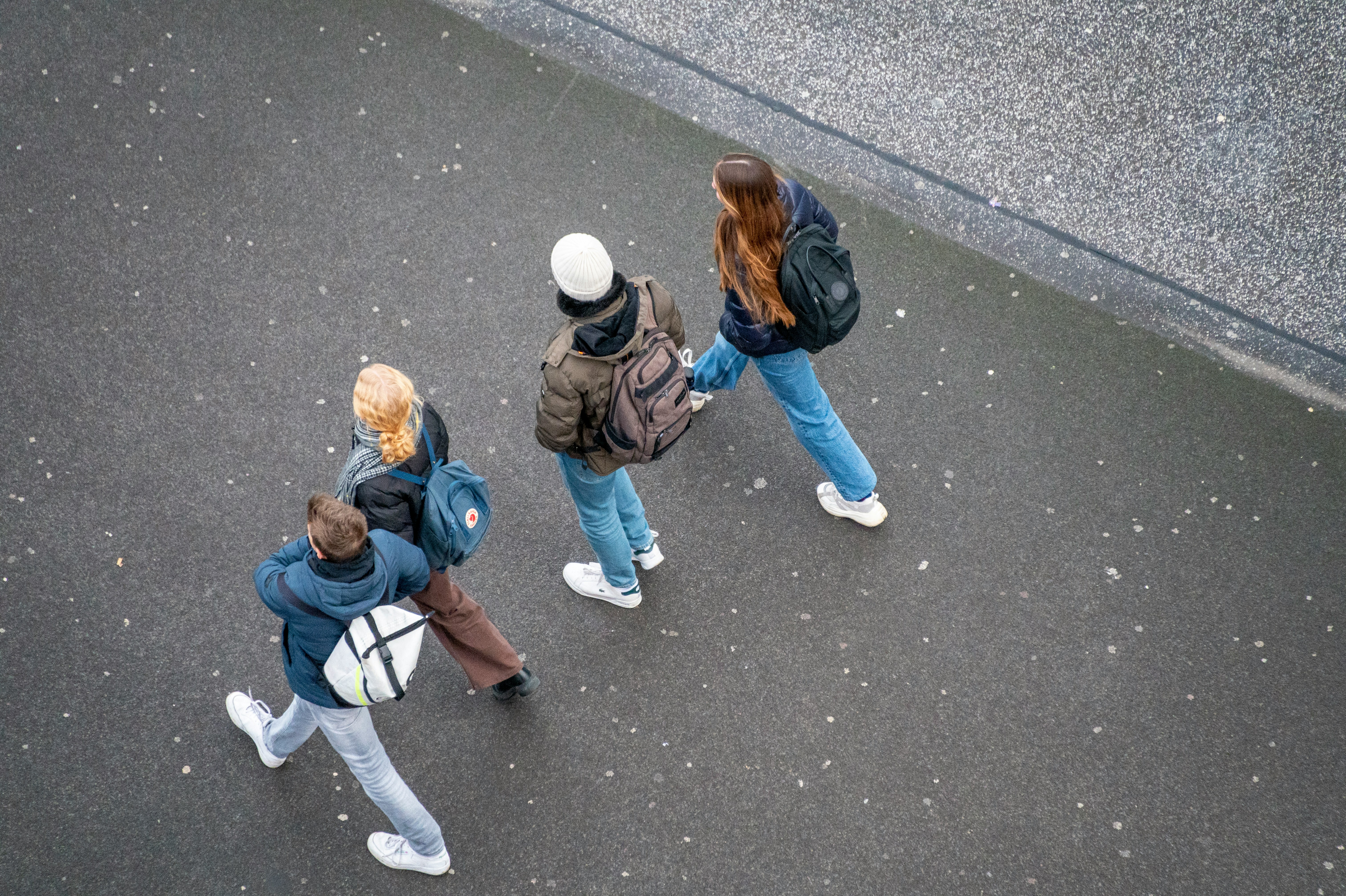 Students exploring Dublin